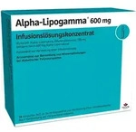ALPHA-LIPOGAMMA 600 mg Infusionsl&ouml;sungskonz. 10X24 ml