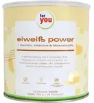 FOR YOU eiwei&szlig; power Vanille Pulver 750 g