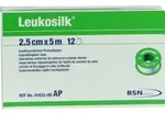 LEUKOSILK 2,5 cmx5 m 12 St