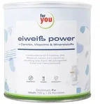 FOR YOU eiwei&szlig; power pur Pulver 750 g