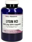 LYSIN HCL 500 mg GPH Kapseln 250 St