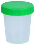 URINBECHER mit Schraubdeckel 100 St