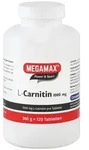 MEGAMAX L-Carnitin 1000 mg Tabletten 120 St