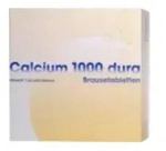 CALCIUM 1000 dura Brausetabletten 100 St