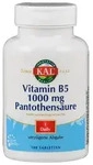 VITAMIN B5 1000 mg Pantothens&auml;ure KAL Tabletten 100 St