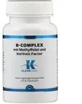 B-COMPLEX m.Methylfolat+Intrinsic Fact.KLEAN LABS 60 St