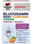 DOPPELHERZ Glucosamin 1000+Curcuma vegan syst.Kps. 120 St