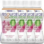RESOURCE 2.0+fibre Erdbeere 4X200 ml