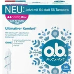 O.B. Tampons ProComfort mini 64 St