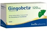 GINGOBETA 120 mg Filmtabletten 60 St