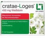 CRATAE-LOGES 450 mg Wei&szlig;dorn Filmtabletten 100 St