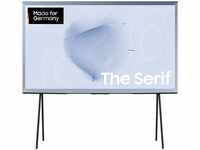 Samsung GQ65LS01BHUXZG, Samsung The Serif QLED-TV 65 Zoll (163 cm) Cotton Blue