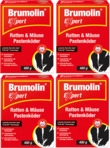 Rattengift Brumolin Expert Ratten&M&auml;use Pastenk&ouml;der 4x480 gr SPARPACK