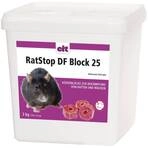 RatStop DF Block 25 Rattenk&ouml;derbl&ouml;cke 3 KG Eimer