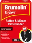 Brumolin Expert Ratten&M&auml;use Pastenk&ouml;der 480 gr