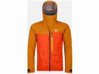 Ortovox 7086000010, Ortovox 3L Ravine Shell Jacket Men hot orange (XXL)