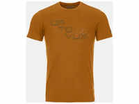 Ortovox 8306200015, Ortovox 185 Merino Tangram Logo T-Shirt Men sly fox (XXL)