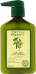 CHI Naturals with Olive Oil Hair & Body Shampoo 340ml, Grundpreis: &euro; 44,12...