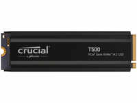 Crucial CT2000T500SSD5, Crucial T500 with heatsink 2TB PCIe Gen4 NVMe M.2 SSD