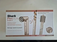 Shark HD424SLEU, Shark FlexStyle 3-in-1 Luftstyler & Haartrockner,