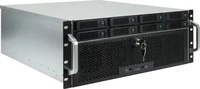 INTERTECH 88887384, INTERTECH InteR-Tech 4U-4708 Supporto Nero (inteR-Tech Ipc)
