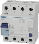 Doepke 09146805, Doepke FI-Schutzschalter 4p, 63A, 0.3A, T DFS4 063-4/0,30-HP