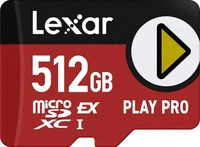 Lexar LMSXPS0512G-BNNNG, Lexar PLAY PRO Micro SD7.1 512GB r/w 600/900MB