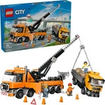 Lego 60467, LEGO - LEGO City - Heavy-Duty Recovery Tow Truck with Crane (60467)