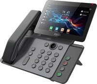 Fanvil V66 Pro, Fanvil V66 PRO・IP-Telefon・Dunkles Grau・Kabelgebundenes