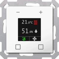Mdt SCN-RTN55S.01, Mdt MDTtechno. Raumtemperatur-Nebenstelle rws/gl&auml;n SCN-RTN55S.01