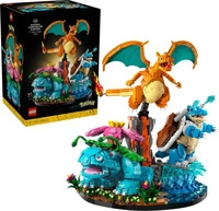 Lego 72153, LEGO Pok&eacute;mon Bisaflor, Glurak und Turtok - 3D Modellbau f&uuml;r Erwachsene