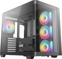 DEEPCOOL R-CG530U-BKAGA4-G, DeepCool CG530U 4F Tower Schwarz