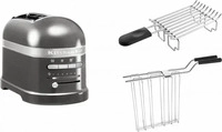 KitchenAid 859711696310, KitchenAid 5KMT2204EMS 7 2 Scheibe(n) 1250 W Grau, Edelstahl