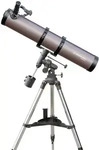 Bresser 4614909, Bresser Galaxia 114/900 EQ Spiegelteleskop carbon design