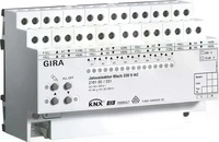GIRA 216100, GIRA Jal.aktor 8f AC 230 V Hand KNX REG