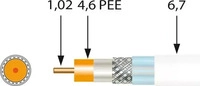TELEVES 4138, TELEVES SK 2000plus Koaxkabel 120dB SP100m SK2000PLUS