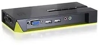 LevelOne KVM-0421, LevelOne 4-Port USB KVM Switch mit Audio