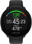 Polar 900108443, Polar Unite Black S-L Silikonarmband mit Dornschlie&szlig;e