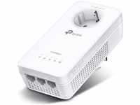 TP-Link TL-WPA8631P, TP-Link Gigabit WLAN WiFi Powerline Adapter mit Steckdose AV1300