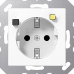 Jung A5520.30WW, JUNG FI-SCHUKO-Steckdose aws 16A 250V A 5520.30 WW