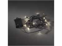 Konstsmide LED-Lichterkette, warmweiß, mit Timer und Lichtsensor, 2,4m, 20 LEDs