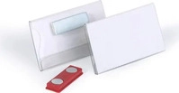 Durable 811619, DURABLE Namensschilder mit Magnet 7,5 x 4,0 cm, 25 St.