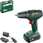 BOSCH 0 603 9D4 005, Bosch Universaldrill 18 1450 RPM Ohne Schl&uuml;ssel 1,2 kg Gr&uuml;n