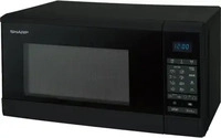 Sharp R270BK, Sharp R270BK Mikrowelle Schwarz Solo-Mikrowelle Arbeitsplatte 20 l 800