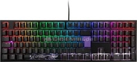 Ducky DKON1808ST-AUSPDAZT1, Ducky ONE 2 Backlit PBT Gaming Tastatur, MX-Black, RGB