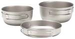 Snow Peak Titanium 3-Piece Cookset