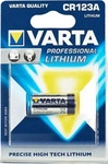 Varta 6205, Varta CR123A 3V Lithium 1er Blister 1430 mAh VCR123A 6205