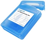 Logilink UA0133, LogiLink 3,5" HDD protection box for 1 HDD, blue UA0133