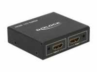 Delock HDMI Splitter 1 x in > 2 x out 4K Video-/Audio-Splitter 2 x Desktop (87701)