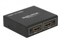 Delock HDMI Splitter 1 x in > 2 x out 4K Video-/Audio-Splitter 2 x Desktop (87701)